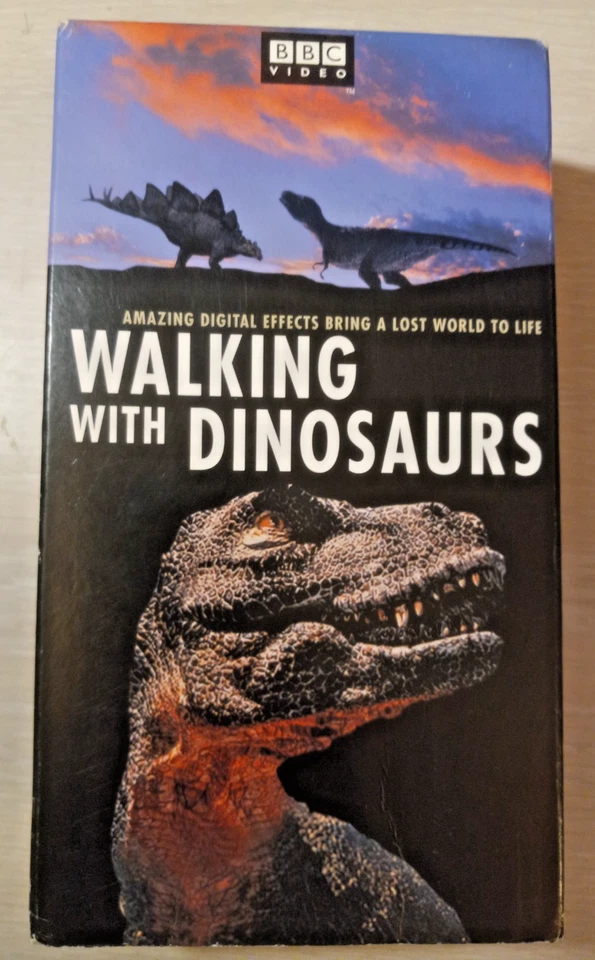 Walking with Dinosaurs VHS 2 Tape Set BBC 1999 - Image 1 of 4