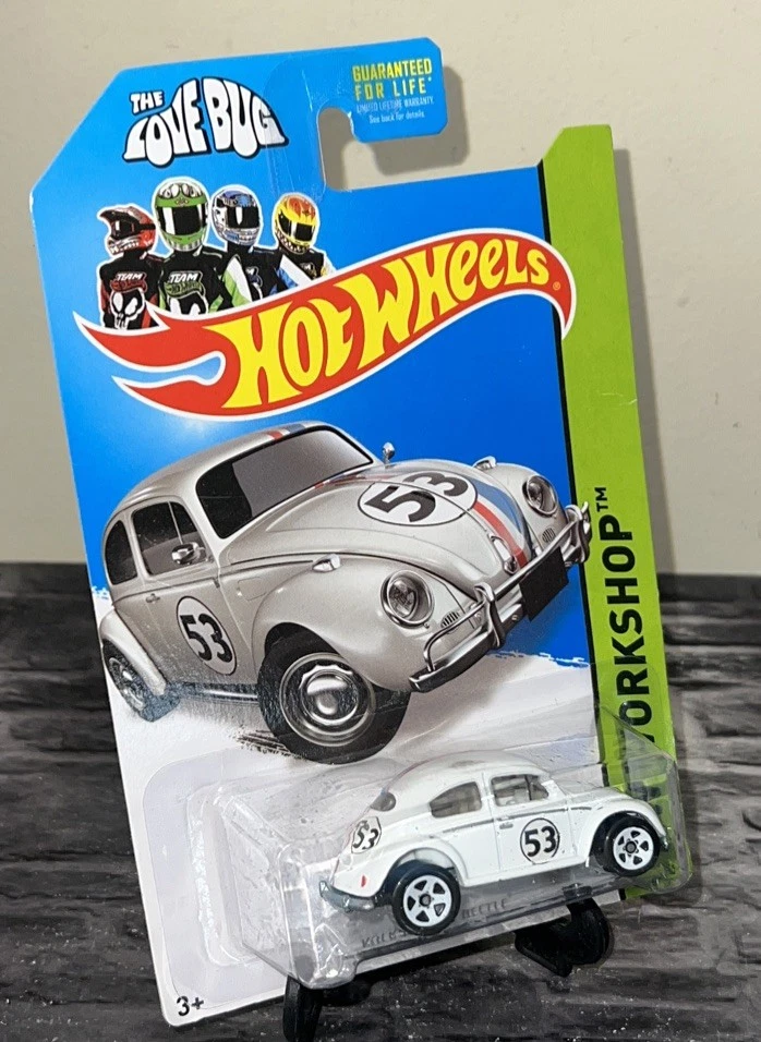 2014 Hot Wheels The Love Bug 191/250 VOLKSWAGEN Beetle 53 MOC Workshop