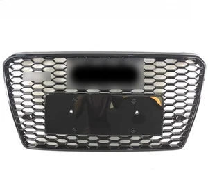 For Audi A7 S7 RS7 2012 2013-2015 Front bumper Honeycomb Grille Mesh Grill - Picture 1 of 5