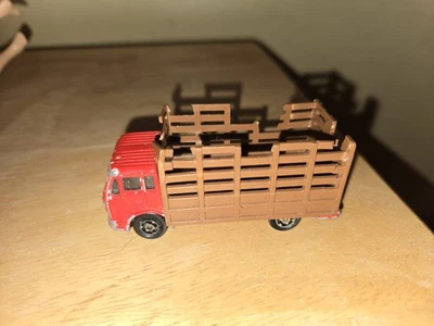 Majorette 3” MERCEDES Straw Transporter Diecast Car DE COLECCIÓN Nº:254 Camión ROJO Foto 1 de 2