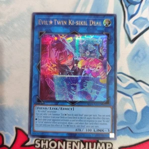 Yugioh Asian English Evil Twin Ki-Sikil Deal ALIN-AE052 SE Original - Picture 1 of 1