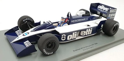 Spark 1/18 Scale 18S678 - Brabham BT55 Monaco GP 1986 E.D.Angelis - Image 1 of 4