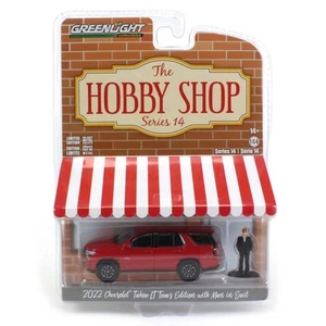Chevrolet Tahoe LT 2022 1/64 edición Texas con figura Hobby Shop 14 97140-F - Imagen 1 de 5