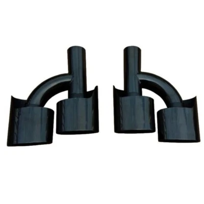 Задние трубы с двойным концом глушителя выхлопной системы для Mercedes Benz W212 C180 C200 C63 - Изображение 1 из 4