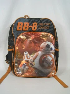 STAR WARS BB-8 ASTRO DROID SCHOOL BAG Backpack 16" ACCESSORY INNOVATIONS - Picture 1 of 8