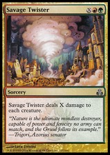 Magic the Gathering MTG Savage Twister (127) Guildpact   LP