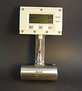 Contrec 202Di.20 Programmabile con Misuratore di portata assiale a turbina Apollo inox RN3 - Foto 1 di 10