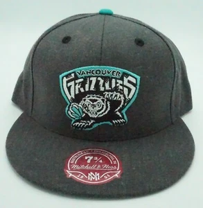NBA Vancouver Grizzlies Mitchell & Ness Adult Structured Fitted Cap Hat M&N NEW! - Picture 1 of 3