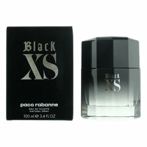 PACO RABANNE BLACK XS FOR MEN 100ML EAU DE TOILETTE SPRAY BRAND NEW & SEALED - Picture 1 of 3