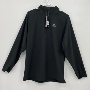 Adidas Men's Long Sleeve Triple Stripe Batting Jacket Lightweight Black Size S - Picture 1 of 7