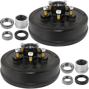 Kit de tambor de freno para remolque de 5 en 5" para eje de 3500 libras - L44649 - Imagen 1 de 6
