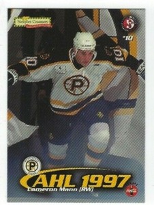 Cameron Mann 1997-98 Providence Bruins (AHL)