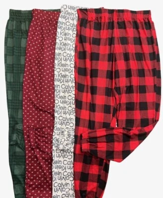 Calvin Klein Women's Pyjama Bottom Sleep Pant Only Plaid Check CK Print S M L XL