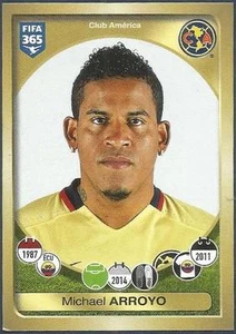 PANINI-2017 FIFA 365- #485-CLUB AMERICA-MICHAEL ARROYO - Imagen 1 de 1