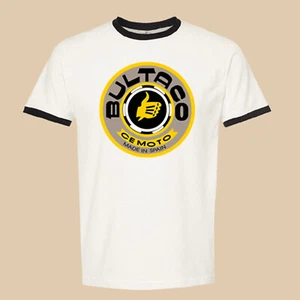 Timbre Bultaco Cemoto España Moto Hombre Negro Talla S a 3XL - Imagen 1 de 1