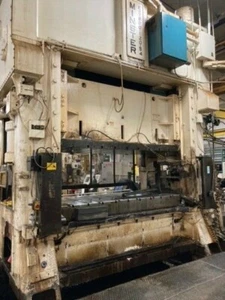 600 TON MINSTER SSDC PRESS E2-600-120-54 14" STROKE 0-60 SPM 47.5" WINDOWS - Picture 1 of 4