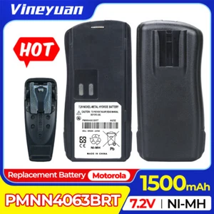 Batería de repuesto PMNN4063BRT Ni-Mh para Motorola AXU4100 AXV5100 CP125 GM338 - Imagen 1 de 12