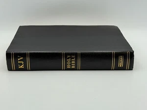 KJV Super Giant Print Reference Bible Black Imitate Leather by Holman - Bild 1 von 16