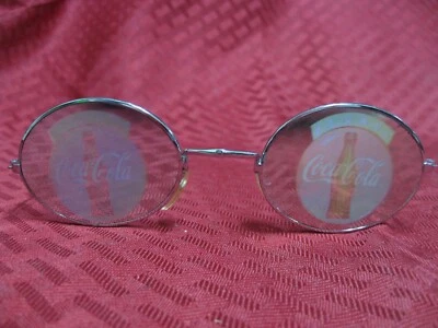 ESPECTÁCULO SIEMPRE COCA COLA ESPEJO IRRIDISCENTE GAFAS DE SOL HOLOGRAMA JOHN LENNON  Foto 1 de 4
