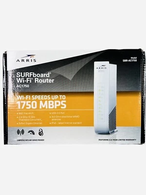 Arris SURFboard Wi-Fi Router Wi-FI 1750 MBPS SBR-AC1750. Open Box. - Image 1 of 4