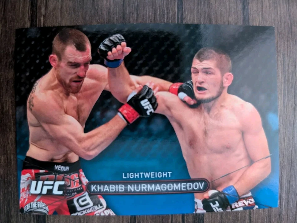KHABIB NURMAGOMEDOV 2016 Topps UFC High Impact Blue Parallel #43 Card PWE - Image 1 of 1