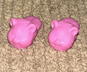 Barbie Doll Pink Bear Ear Slippers Shoes Doll Accessory - Picture 1 of 7