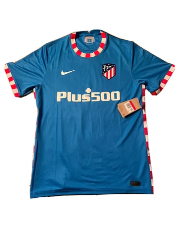 Atletico Madrid 2021-22 Alternate Away Jersey Nike Men Size Large #DB5893-407 Cover
