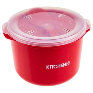 Kitchen HQ Teal Blue Microwave Rice Cooker & Veggie Grain Steamer Quick Easy New - Picture 1 of 1