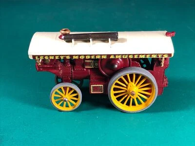Matchbox | Y-9 Fowler Showman's Engine | Dark Red | Lesney Models of Yesteryear - Image 1 of 4