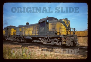 Orig 1975 Slide - Chicago North Western C&NW ALCo RS3 Waseca Minnesota Railroad - Picture 1 of 1