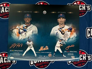Jose Reyes & Jeff McNeil DUAL Autographed 16x20 Batting Champ Custom Edit Photo - Picture 1 of 1