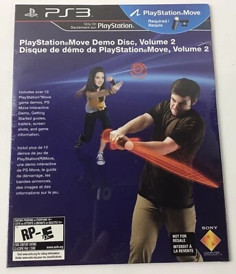 PS3 - PlayStation 3 Move Demo Disc Volume 2 Brand New Factory Sealed Complete - Image 1 of 4