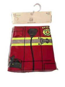 Conjunto de pijama jefe bombero Baby Gap niños pequeños 18-24 meses - Imagen 1 de 1