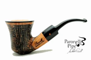 Nuevo tubo de brezo PARONELLI doblado chorro de arena hecho a mano inserto de fibra de carbono - Imagen 1 de 6