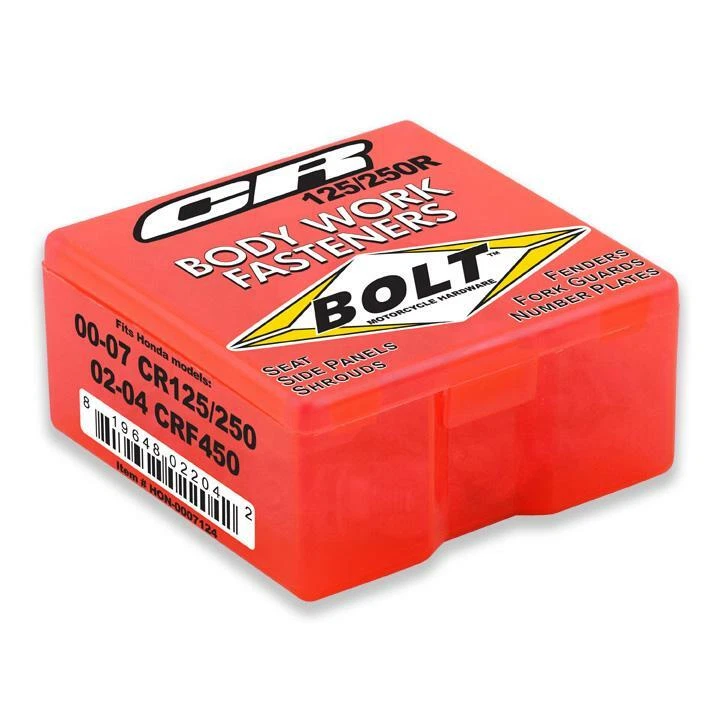 Kit de fixação de assento plástico para carroceria Honda CR 125 250 2000 - 2007 - Imagem 1 de 1