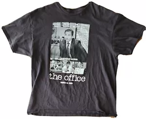 The Office Shirt Mens XL Black 2005 Classic TV Tee Shirt. Good Condition - Picture 1 of 4