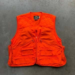 Cabela’s Game Hide Hunting Vest Shooting Men’s Large Cropped Multi-Pocket - Picture 1 of 9