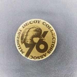 Midwest Señuelo Asociación de Coleccionistas 2 1/4" Botón Pato Vida Silvestre - Imagen 1 de 2