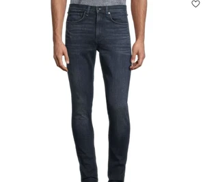 Rag & Bone Fit 1 Skinny-Fit Jeans Herren 34W 32L blau dunkle Waschung Einzelhandel für $ 250 - Bild 1 von 12