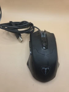 Eastern Time Tech Wired Mouse Gaming T7 USB Led Light Tested - Picture 1 of 6