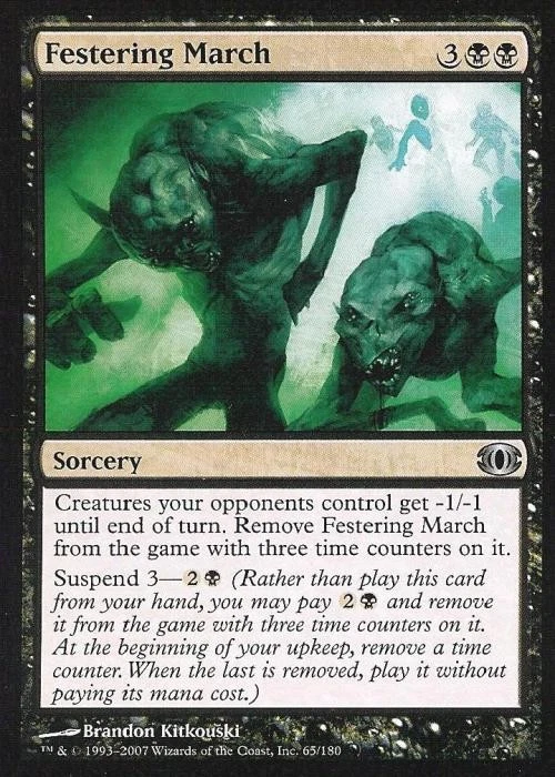 Festering March - Medium Play MTG Futuresight - Image 1 of 1