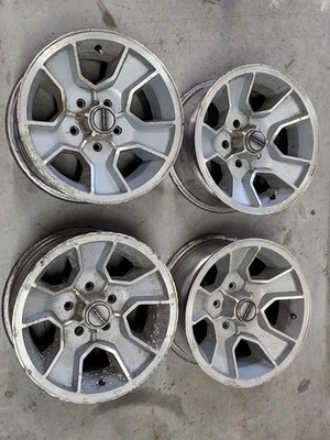 86 88 Chevy Monte Carlo Juego 4 llantas de aluminio 15x7 87 N90 GM OEM #2 Foto 1 de 4
