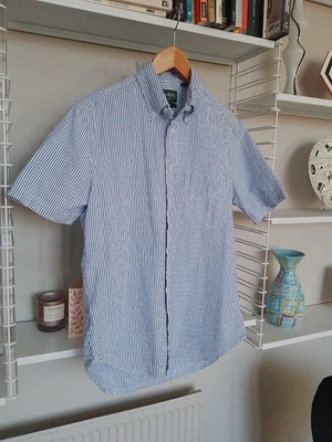 Gitman Vintage Seersucker S/S Button Down Shirt, Small, Ivy League - Image 1 of 4