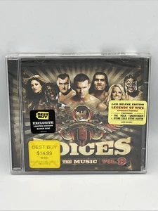 WWE VOICES: THE MUSIC VOL 9 - 2 CD BEST BUY DELUXE EDITION EXTRA TRACKS - Picture 1 of 4