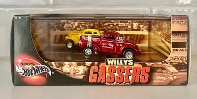 Hot Wheels 100 % Hot Rod Series Willys Gassers - Coches diecast 1:64 sin abrir Foto 1 de 4