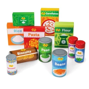 Bigjigs Juguetes Armario Comestibles Juguete Comida Madera Juego Comida para Niños - Imagen 1 de 4