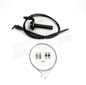 Domino KRE Black Quick Action Throttle and Cables to fit Honda CRF450 R 2016-21 - Picture 1 of 5