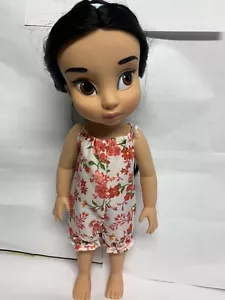 Fits Disney Animators Doll Clothes Only Floral Romper jumpsuit Casual Outfit - Picture 1 of 3