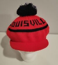 Vintage Louisville Cardinals Knit Beanie Newsboy Gatsby Winter Hat Cap