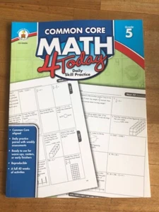 Common Core Math 4today Daily Skill Practice Grade 5 Carson-Dellosa Publishing - Bild 1 von 2